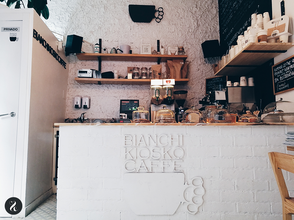 Bianchi Kiosko Caffe café Madrid