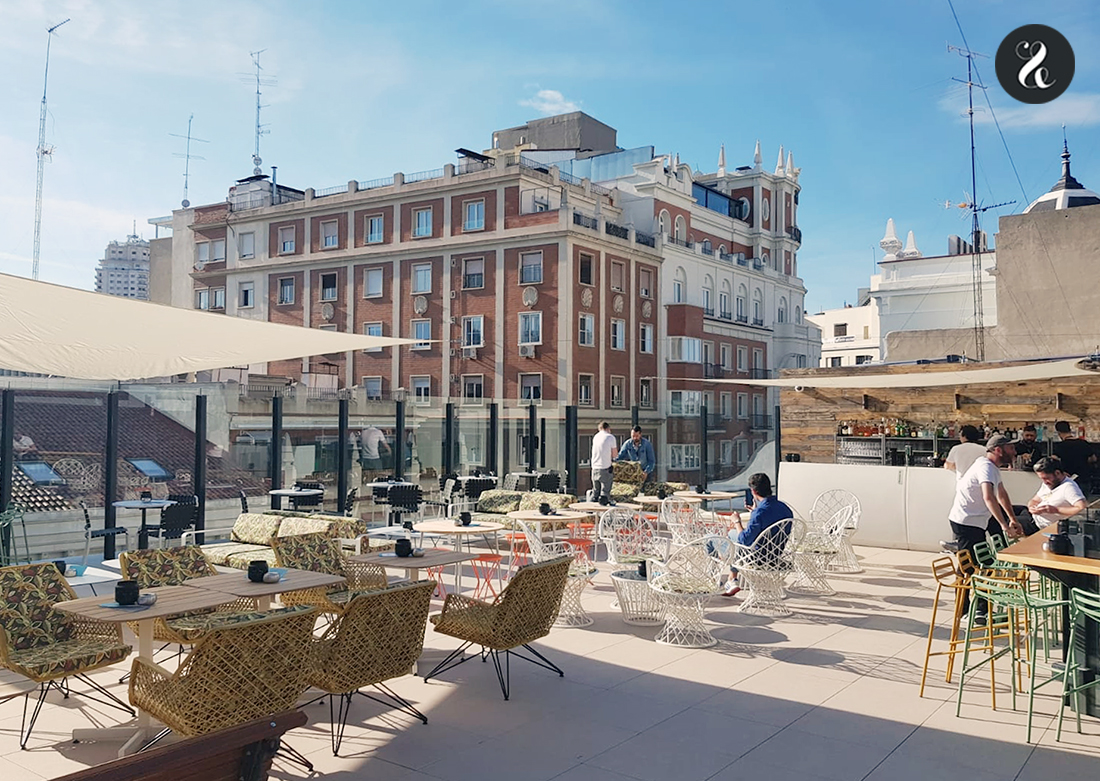 mejores terrazas Madrid - Margarita's Society Generator hostel