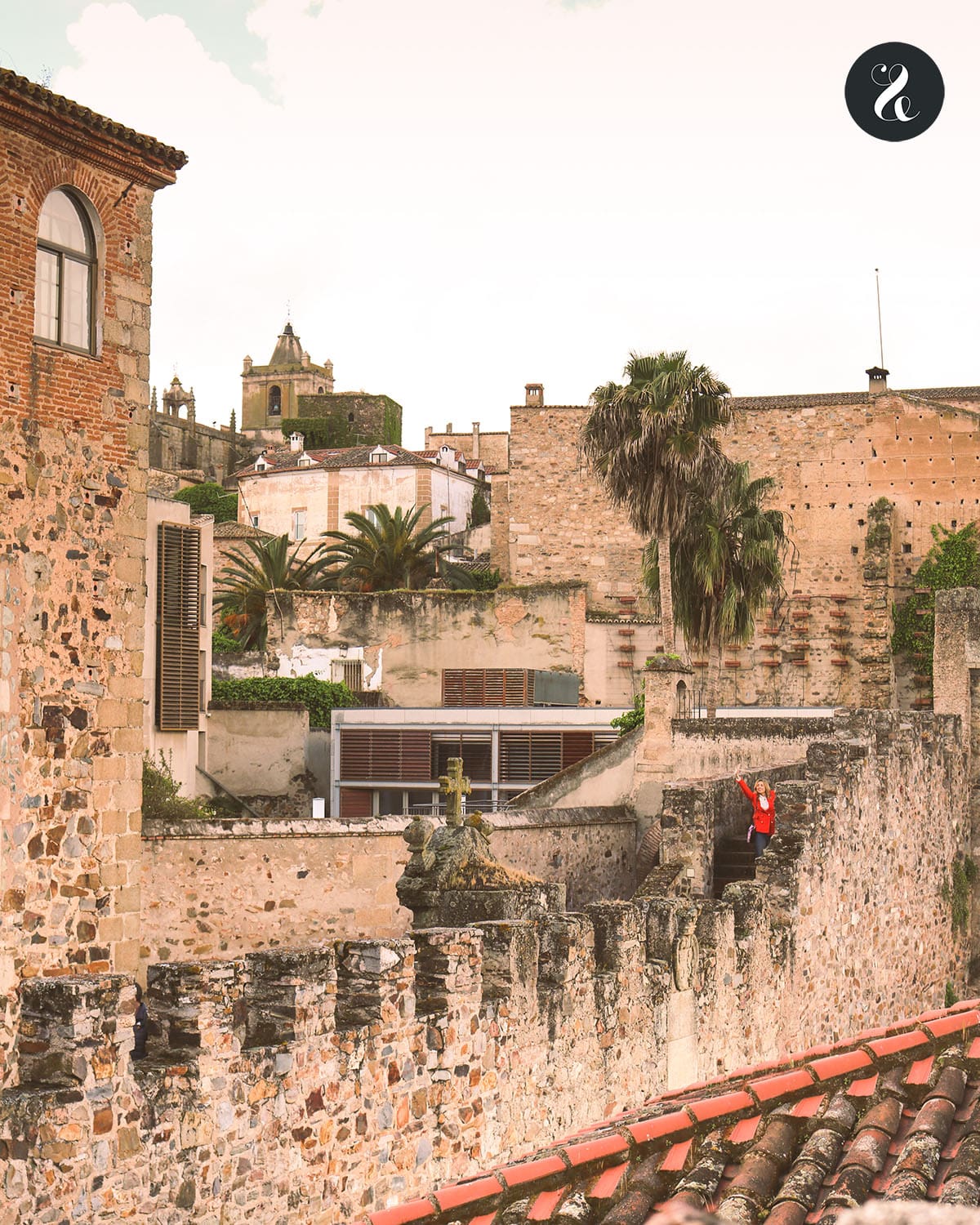 Qué ver en Cáceres - Murallas de la torre de Bujaco